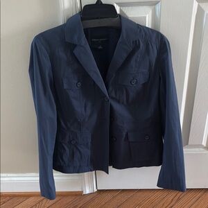 Navy Women's Jacket by Banana Republic